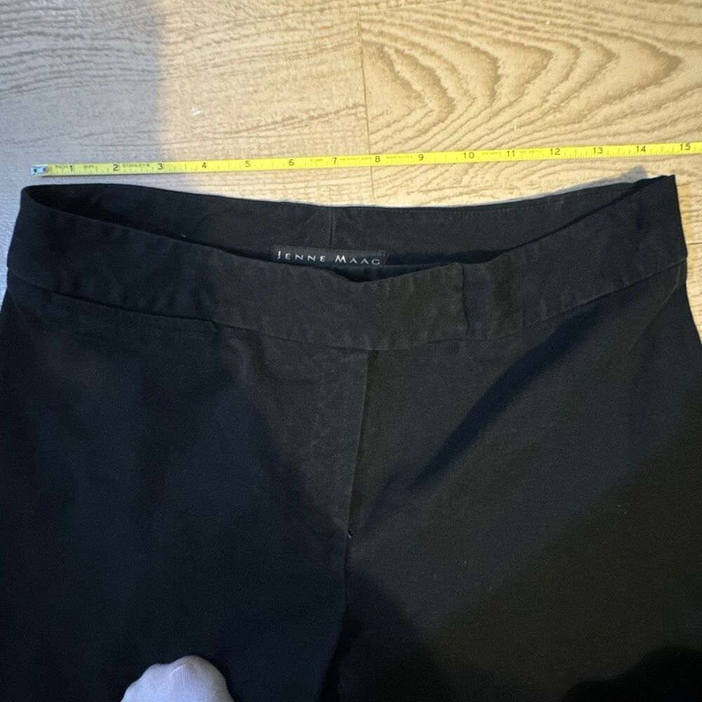 Jenne Maag black dress pants straight leg size medium - Picture 4 of 8
